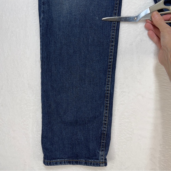 Levi’s 505 Blue Jeans Men’s 38x34 Regular Fit 5 Pocket Red Tag - Picture 11 of 16